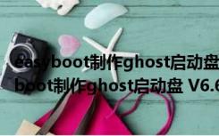 easyboot制作ghost启动盘 V6.6.0.800 免注册码版（easyboot制作ghost启动盘 V6.6.0.800 免注册码版功能简介）