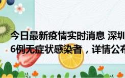 今日最新疫情实时消息 深圳10月11日新增23例确诊病例和6例无症状感染者，详情公布