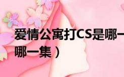 爱情公寓打CS是哪一集（爱情公寓cs大战是哪一集）