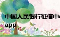 中国人民银行征信中心个人信用信息服务平台app