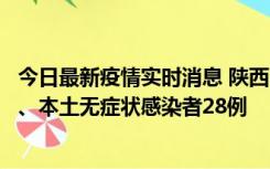 今日最新疫情实时消息 陕西10月11日新增本土确诊病例7例、本土无症状感染者28例