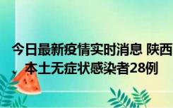 今日最新疫情实时消息 陕西10月11日新增本土确诊病例7例、本土无症状感染者28例