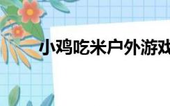 小鸡吃米户外游戏教案（小鸡吃米）