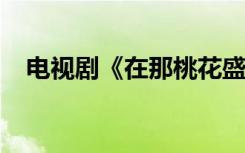 电视剧《在那桃花盛开的地方》剧情简介