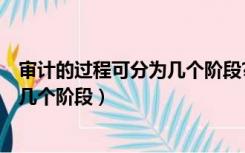 审计的过程可分为几个阶段?具体是?（审计程序主要包括哪几个阶段）