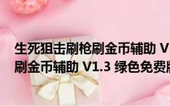 生死狙击刷枪刷金币辅助 V1.3 绿色免费版（生死狙击刷枪刷金币辅助 V1.3 绿色免费版功能简介）