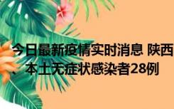 今日最新疫情实时消息 陕西10月11日新增本土确诊病例7例、本土无症状感染者28例