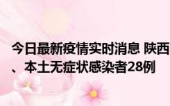 今日最新疫情实时消息 陕西10月11日新增本土确诊病例7例、本土无症状感染者28例