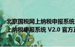 北京国税网上纳税申报系统 V2.0 官方正式版（北京国税网上纳税申报系统 V2.0 官方正式版功能简介）