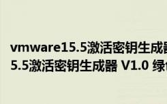 vmware15.5激活密钥生成器 V1.0 绿色免费版（vmware15.5激活密钥生成器 V1.0 绿色免费版功能简介）