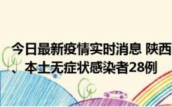 今日最新疫情实时消息 陕西10月11日新增本土确诊病例7例、本土无症状感染者28例