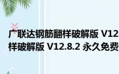 广联达钢筋翻样破解版 V12.8.2 永久免费版（广联达钢筋翻样破解版 V12.8.2 永久免费版功能简介）