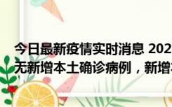 今日最新疫情实时消息 2022年10月12日0时至24时山东省无新增本土确诊病例，新增本土无症状感染者25例