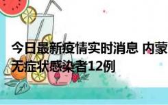 今日最新疫情实时消息 内蒙古兴安盟新增本土确诊病例5例、无症状感染者12例