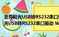 至尊阳光USB转RS232串口驱动 Win7 官方最新版（至尊阳光USB转RS232串口驱动 Win7 官方最新版功能简介）