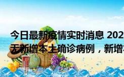 今日最新疫情实时消息 2022年10月12日0时至24时山东省无新增本土确诊病例，新增本土无症状感染者25例