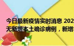 今日最新疫情实时消息 2022年10月12日0时至24时山东省无新增本土确诊病例，新增本土无症状感染者25例