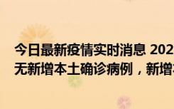 今日最新疫情实时消息 2022年10月12日0时至24时山东省无新增本土确诊病例，新增本土无症状感染者25例