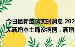 今日最新疫情实时消息 2022年10月12日0时至24时山东省无新增本土确诊病例，新增本土无症状感染者25例