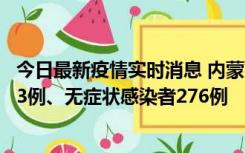 今日最新疫情实时消息 内蒙古10月12日新增本土确诊病例53例、无症状感染者276例