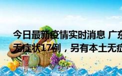 今日最新疫情实时消息 广东10月12日新增本土确诊30例、无症状17例，另有本土无症状转确诊6例