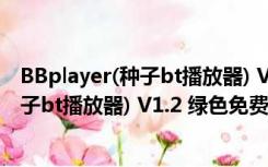 BBplayer(种子bt播放器) V1.2 绿色免费版（BBplayer(种子bt播放器) V1.2 绿色免费版功能简介）