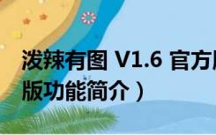 泼辣有图 V1.6 官方版（泼辣有图 V1.6 官方版功能简介）