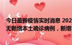 今日最新疫情实时消息 2022年10月12日0时至24时山东省无新增本土确诊病例，新增本土无症状感染者25例