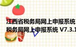 江西省税务局网上申报系统 V7.3.166 官方最新版（江西省税务局网上申报系统 V7.3.166 官方最新版功能简介）