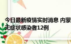 今日最新疫情实时消息 内蒙古兴安盟新增本土确诊病例5例、无症状感染者12例