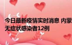 今日最新疫情实时消息 内蒙古兴安盟新增本土确诊病例5例、无症状感染者12例