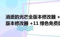 消逝的光芒全版本修改器 +11 绿色免费版（消逝的光芒全版本修改器 +11 绿色免费版功能简介）