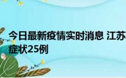 今日最新疫情实时消息 江苏10月12日新增本土确诊5例、无症状25例
