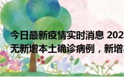 今日最新疫情实时消息 2022年10月12日0时至24时山东省无新增本土确诊病例，新增本土无症状感染者25例