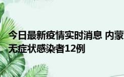 今日最新疫情实时消息 内蒙古兴安盟新增本土确诊病例5例、无症状感染者12例