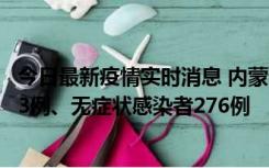 今日最新疫情实时消息 内蒙古10月12日新增本土确诊病例53例、无症状感染者276例