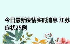 今日最新疫情实时消息 江苏10月12日新增本土确诊5例、无症状25例