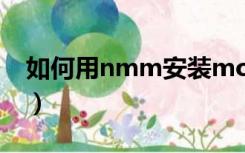 如何用nmm安装mod（nmm自动安装方法）