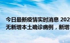 今日最新疫情实时消息 2022年10月12日0时至24时山东省无新增本土确诊病例，新增本土无症状感染者25例