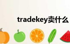 tradekey卖什么（tradekey官网）