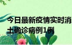 今日最新疫情实时消息 福建10月21日新增本土确诊病例1例