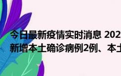 今日最新疫情实时消息 2022年10月21日0时至24时山东省新增本土确诊病例2例、本土无症状感染者17例