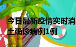 今日最新疫情实时消息 福建10月21日新增本土确诊病例1例