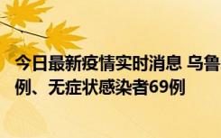 今日最新疫情实时消息 乌鲁木齐市10月22日新增确诊病例6例、无症状感染者69例