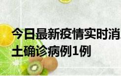 今日最新疫情实时消息 福建10月21日新增本土确诊病例1例