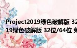 Project2019绿色破解版 32位/64位 免激活版（Project2019绿色破解版 32位/64位 免激活版功能简介）