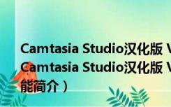 Camtasia Studio汉化版 V2021.0.14.34324 中文免费版（Camtasia Studio汉化版 V2021.0.14.34324 中文免费版功能简介）