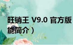 旺销王 V9.0 官方版（旺销王 V9.0 官方版功能简介）