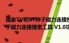 抽象TV吧BT种子磁力连接搜索工具 V1.0（抽象TV吧BT种子磁力连接搜索工具 V1.0功能简介）