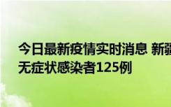 今日最新疫情实时消息 新疆10月23日新增确诊病例10例、无症状感染者125例